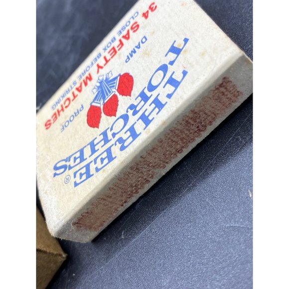 Vintage Three Torches Damp Proof Matches Matchbox - Picture 7 of 12